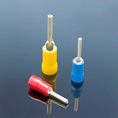Insulated Pin Terminals | Insulated Pin Crimp Connectors | AWG 22–10